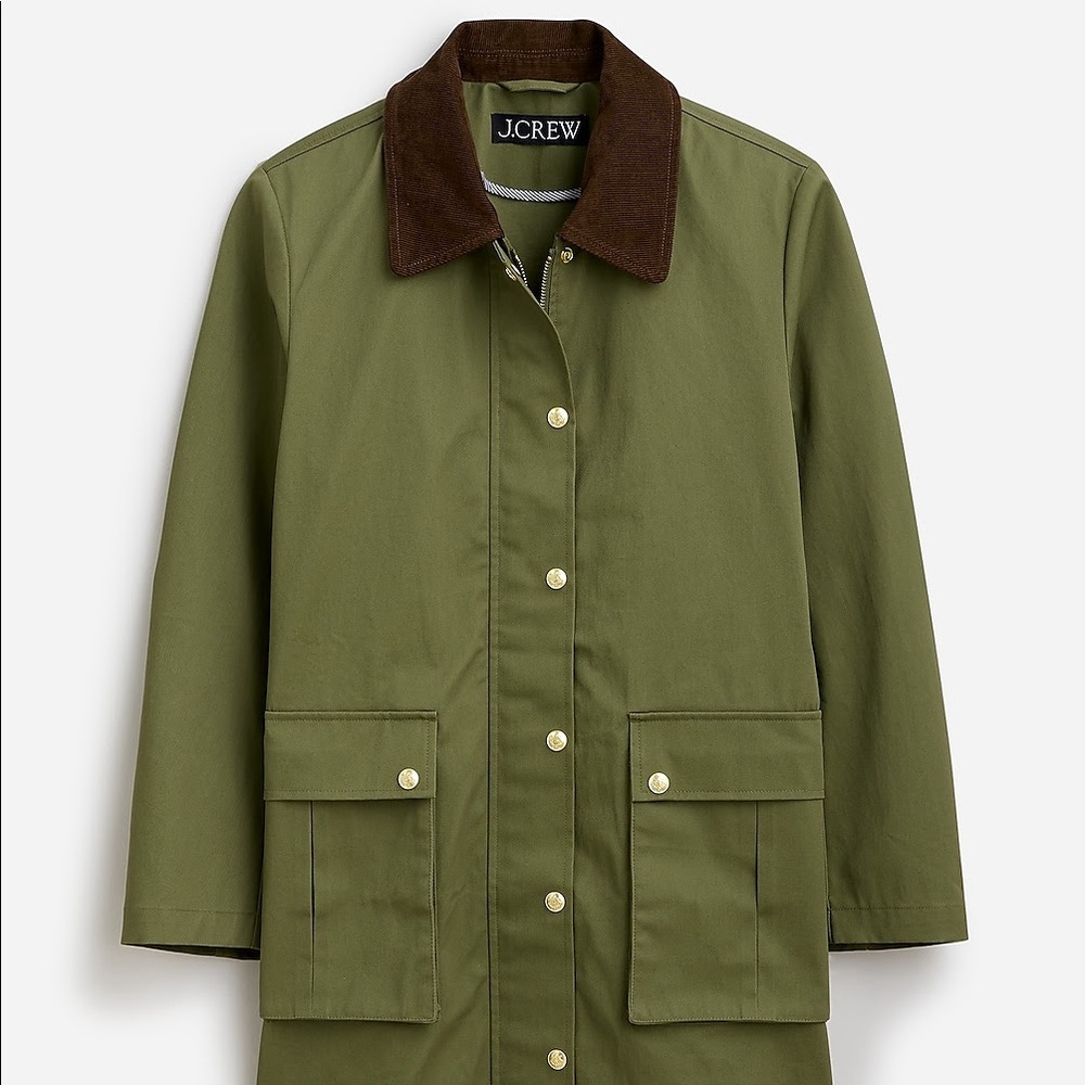 Heritage Barn Jacket trade in waxed cotton twill